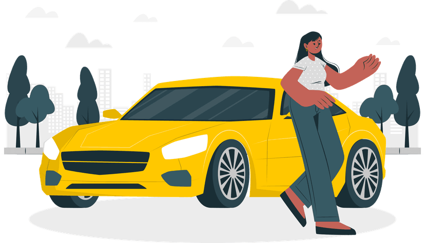 Car concept illustration